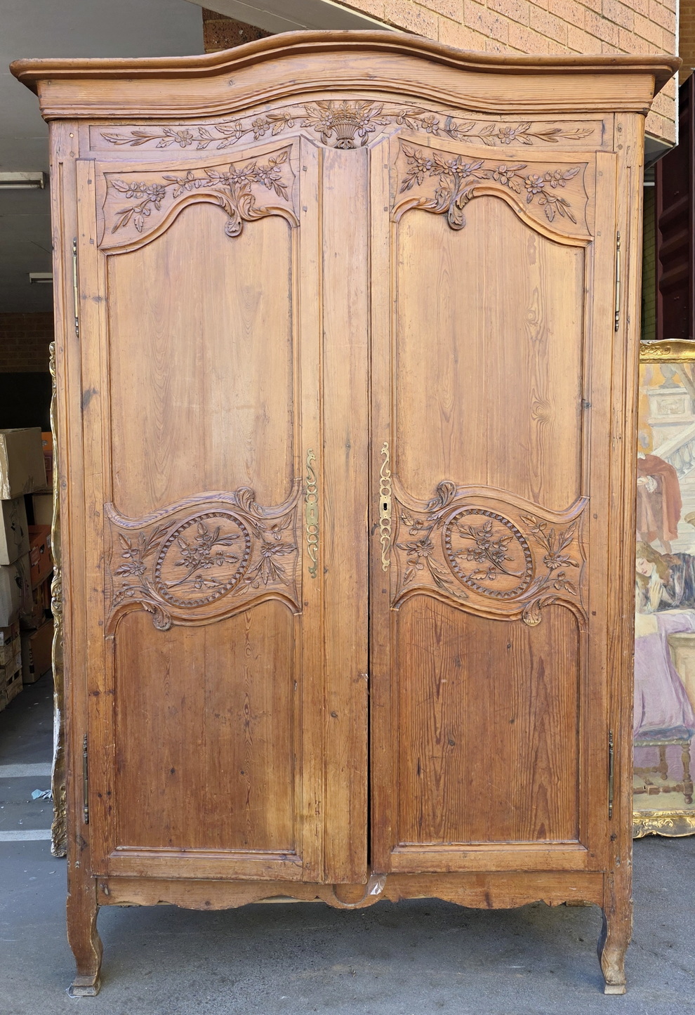 A Normandy Armoire de Mariage